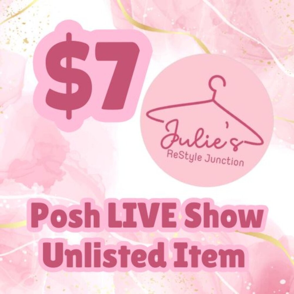 $7 Julie's Restyle Posh Live Show Unlisted Item (1-50)